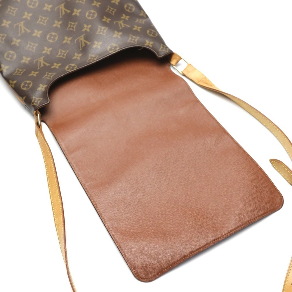 LOUIS VUITTON Brown Monogram Canvas Shoulder Bag - Picture 11 of 16